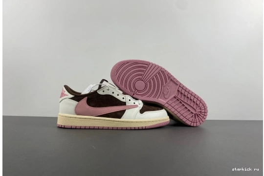 OG  Travis Pink Scott Low DZ4137-206 DZ4137-206 Jordan Retro brown 1 SP 0919